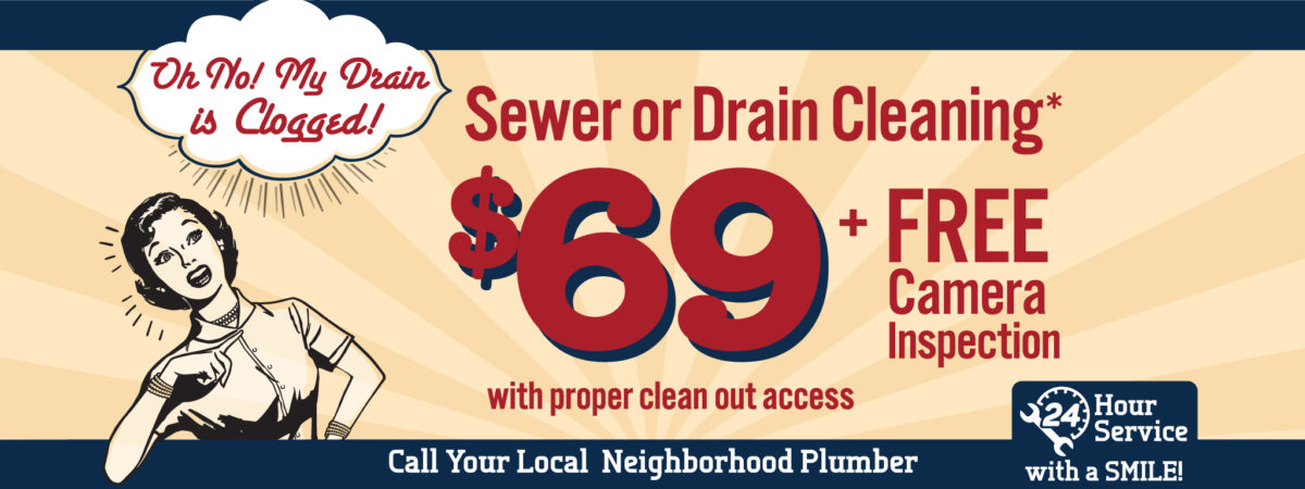 LSP Plumbing Website Coupons Banner Drain Cleaning Offer Oct2017 2048x768