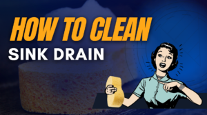 how to clean sink drain