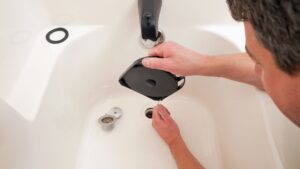 snaking a bathtub drain